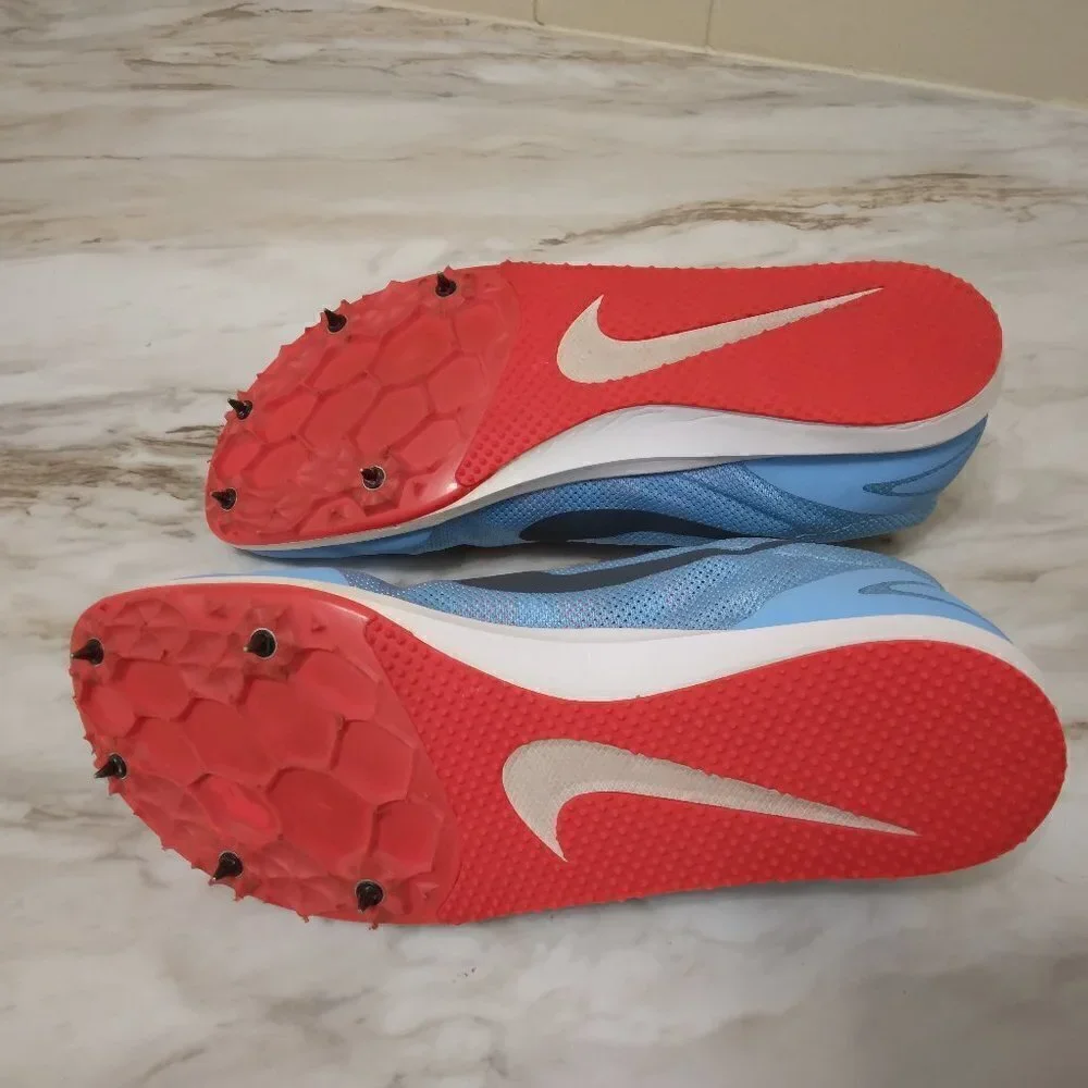 Nike | Zoom Rival D Racing Track Cleats Shoe Blue Women's | Size 9.5